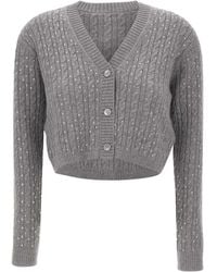 Max Mara - Tamigi Cardigan mit Zopfmuster - Lyst