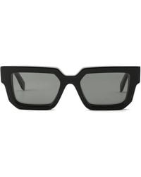 Off-White c/o Virgil Abloh - Sonnenbrille Mit Eckigem Gestell - Lyst