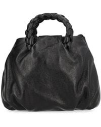 Hereu - Medium Bombon Braided-Handle Leather Shoulder Bag - Lyst
