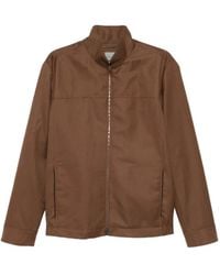 Canali - Zip-Up Shirt Jacket - Lyst