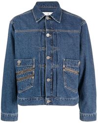 Vivienne Westwood - Veste en jean à détail de zip - Lyst
