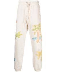 Palm Angels - Palm Neon-Print Track Pants - Lyst