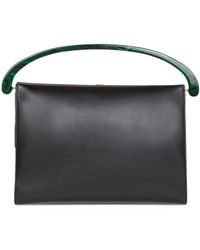 Dries Van Noten - Resin-Handle Leather Tote Bag - Lyst