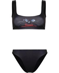 KNWLS - Fatal Cat-print Bikini - Lyst