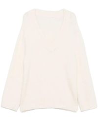 Dorothee Schumacher - V-Neck Sweater - Lyst