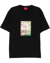 HUGO - Damoru Graphic T-Shirt - Lyst