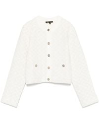 Maje - Cardigan mit Pailletten - Lyst