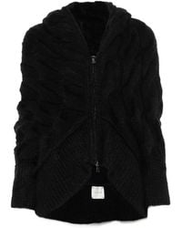 Yehuafan - Cardigan En Maille Torsadée - Lyst