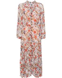 Veronica Beard - Zovich Floral-print Dress - Lyst