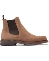 Officine Creative - Aston Flexi 004 Suede Chelsea Boots - Lyst