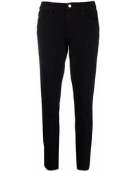 FRAME - Le Garcon Mid-Rise Skinny Jeans - Lyst