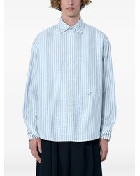 Jacquemus - Patterned Cotton Poplin Shirt - Lyst