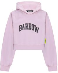 Barrow - Logo-print Hoodie - Lyst