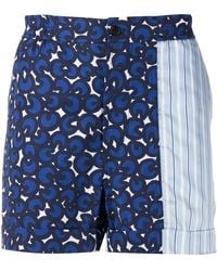 Neil Barrett - Printed Bermuda Shorts - Lyst