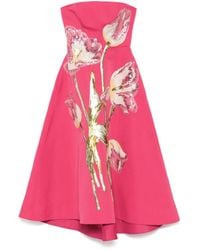 Amsale - Kleid mit Pailletten - Lyst