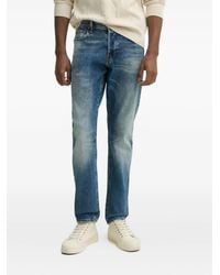 G-Star - Jean Droit À Effet Délavé - Lyst