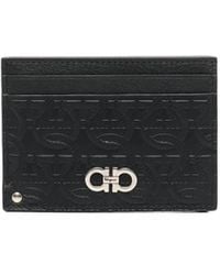 Ferragamo - Pasjeshouder Met Logo-Reliëf - Lyst