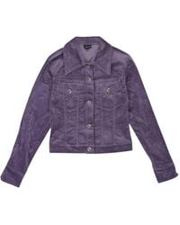 CALLIPYGIAN - Stretch Corduroy Bomber Jacket - Lyst