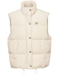 Prada - Bodywarmer Met Logopatch - Lyst