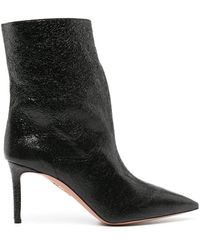 Aquazzura - Matignon 75Mm Ankle Boots - Lyst