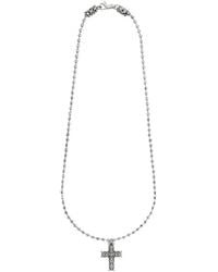 Emanuele Bicocchi - Beaded Notre-Dame Cross Chain Necklace - Lyst