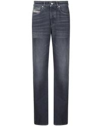 DIESEL - Regular Jeans High Waist 1971 D-Sent - Lyst