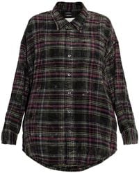 R13 - Plaid-Pattern Button-Down Shirt - Lyst