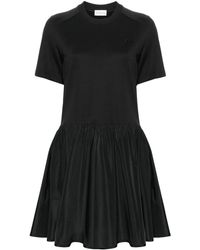 Moncler - Flared T-shirt Dress - Lyst