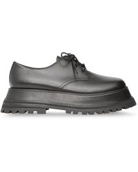 Burberry Lace-up Derby Shoes - Black