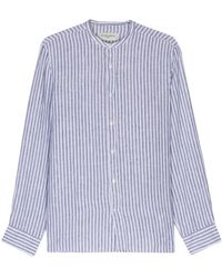 Officine Generale - Camiseta a rayas - Lyst