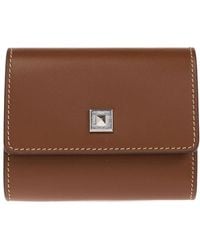 Max Mara - Leather Compact Wallet - Lyst