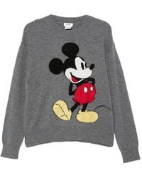 Liu Jo - X Disney Mickey Mouse Crystal-Embellished Sweater - Lyst