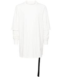 Rick Owens - Layered Cotton T-shirt - Lyst