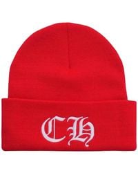 Chrome Hearts - Embroidered Logo Beanie - Lyst