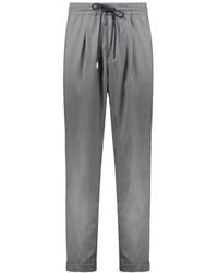 Fedeli - Drawstring Trousers - Lyst