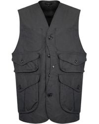 Engineered Garments - Hunting Buttoned-Up Gilet - Lyst