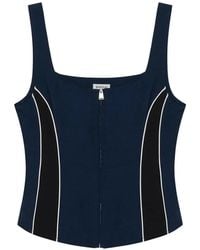 Jonathan Simkhai - Aya Contrast-Panel Top - Lyst