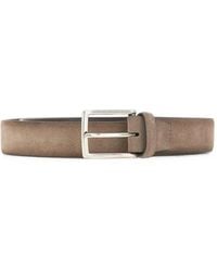 Alberto Luti - Suede Leather Belt - Lyst