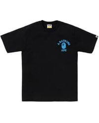 A Bathing Ape - Abc Camo Graphic-Print T-Shirt - Lyst