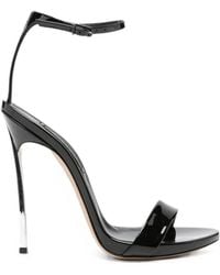 Casadei - Blade Leather Sandals - Lyst