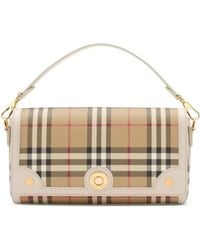 Burberry - Top Handle Note Bag - Lyst
