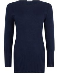 Malo - Geribbelde Sweater - Lyst