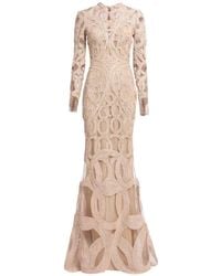 Elie Saab - Sequin-Embroidered Maxi Dress - Lyst