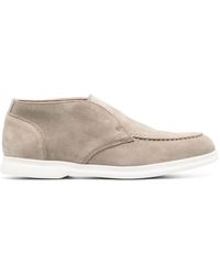 Doucal's - Ankle-length Suede Loafers - Lyst