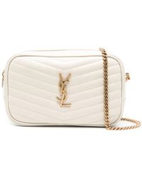 Saint Laurent - ルー レザーショルダーバッグ - Lyst