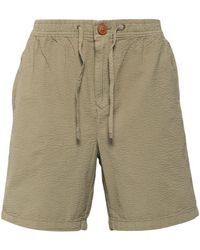 Barbour - Melbury Cotton Seersucker Shorts - Lyst
