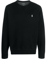 Polo Ralph Lauren - Fleece-Sweatshirt mit Polo Pony-Stickerei - Lyst