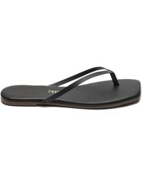 TKEES - X Tessabit Leather Square-Toe Sandals - Lyst