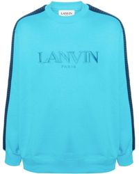 Lanvin - Curb Side Cotton Sweatshirt - Lyst