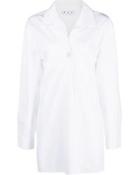 Off-White c/o Virgil Abloh - Long-sleeve Button-fastening Shirt - Lyst